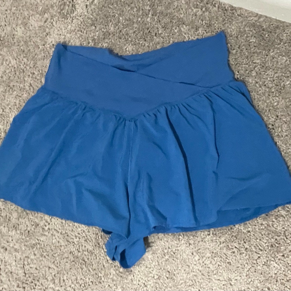 OFFLINE by Aerie Flowy Crossover shorts